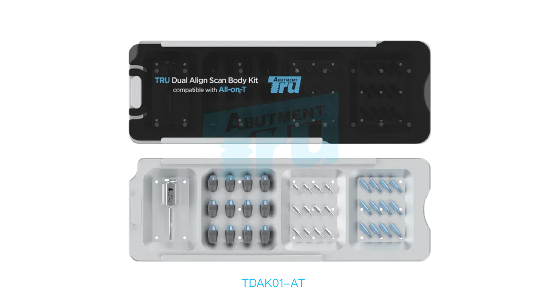 Tru Dual Align Scan Body Kit compatible with All-on-T - Dental Valution - Sydney Dental Lab