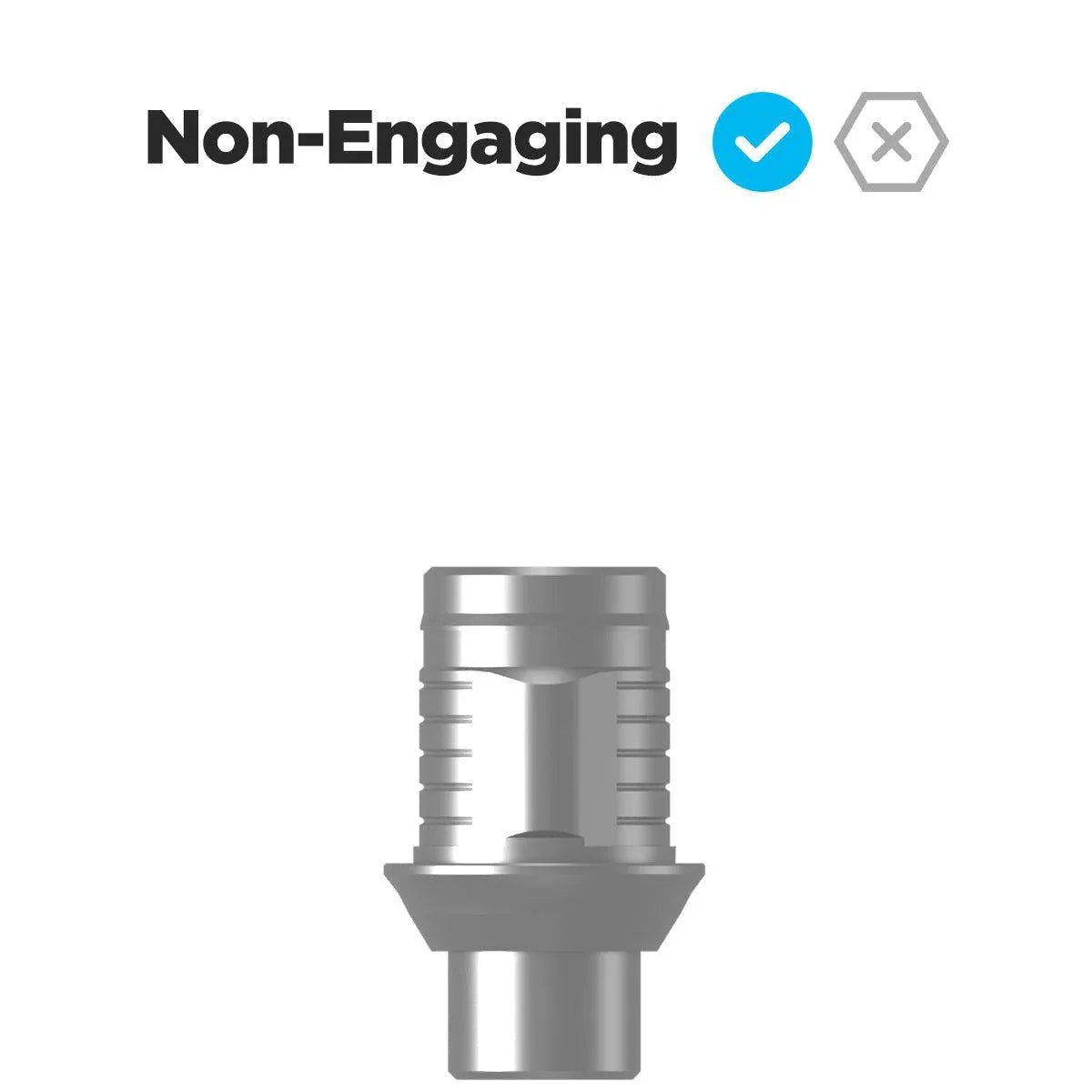TruBase GH1 H3.5 Compatible with BioHorizons Internal 3.0 - Non-Engaging - Dental Valution - Sydney Dental Lab
