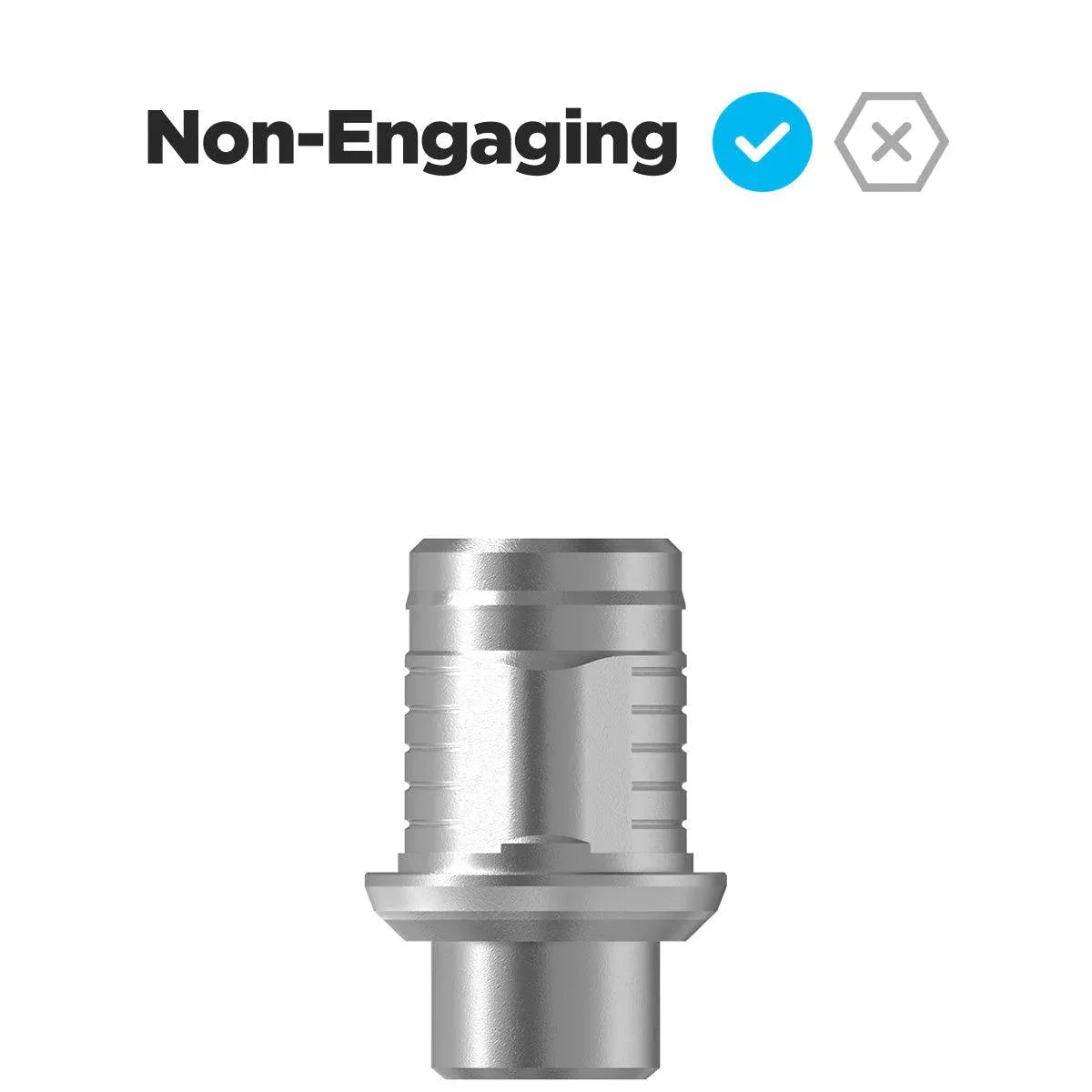 TruBase GH1 H3.5 Compatible with BioHorizons Internal 3.5 - Non-Engaging - Dental Valution - Sydney Dental Lab