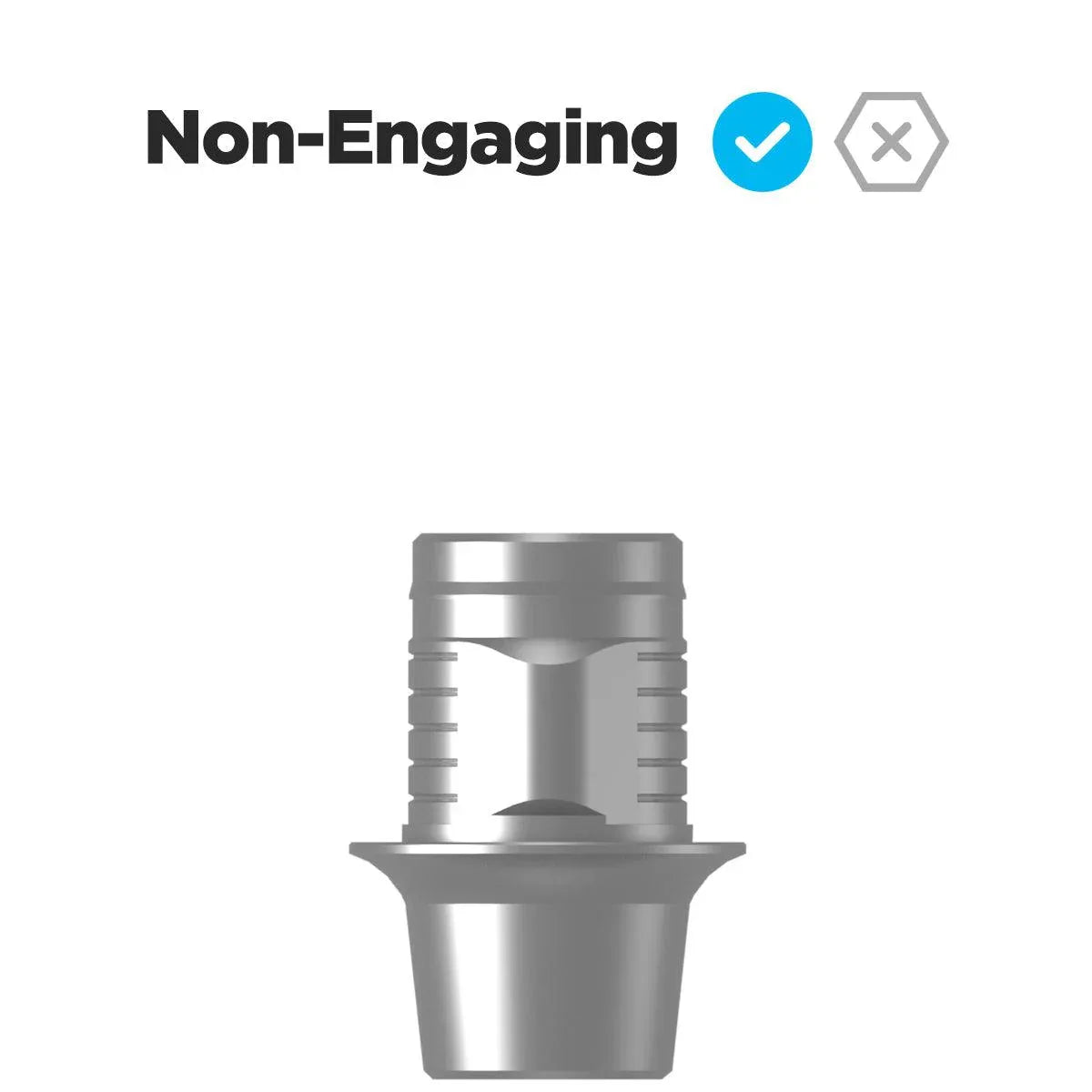 TruBase GH1 H3.5 Compatible with MIS C1 Standard - Non-Engaging - Dental Valution - Sydney Dental Lab