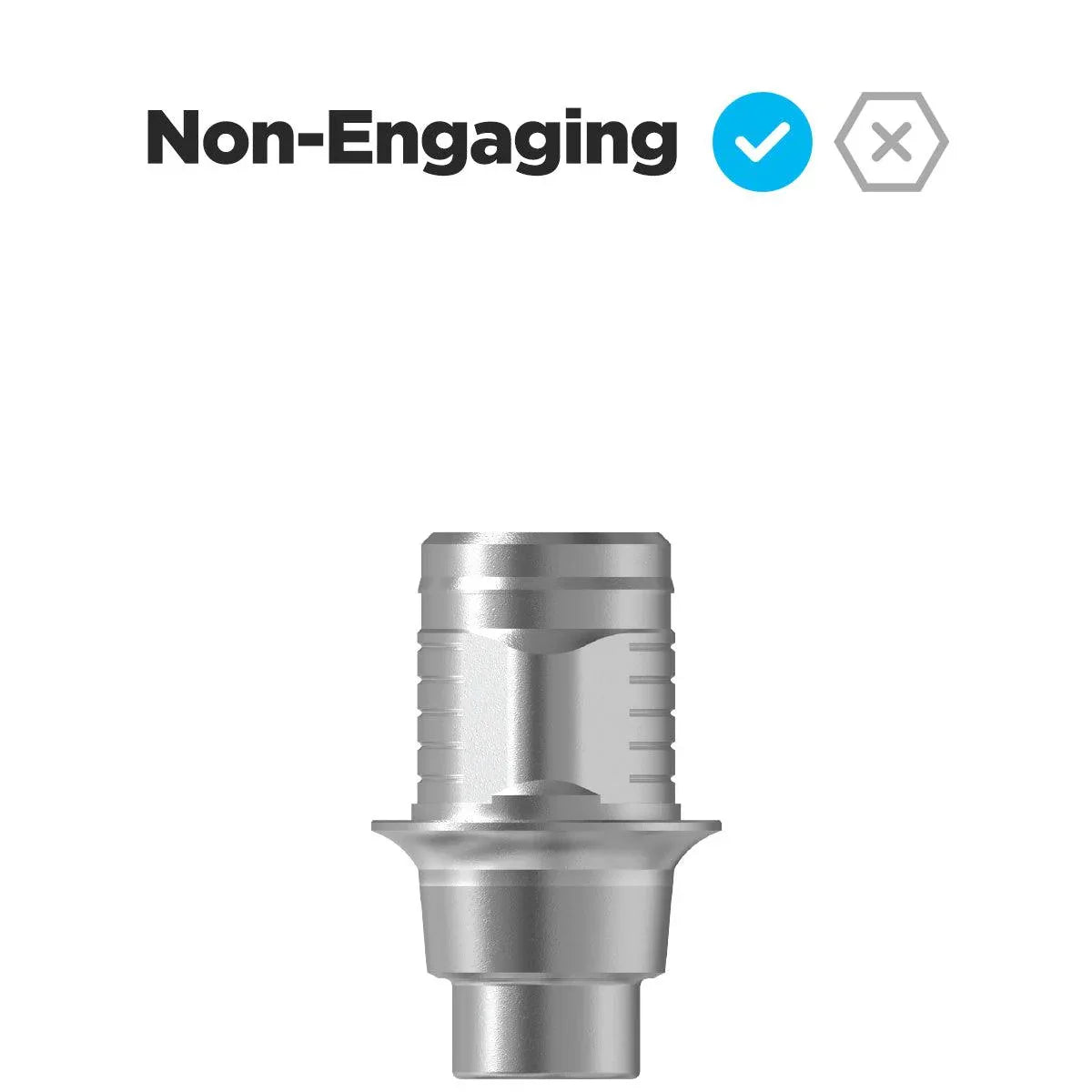 TruBase GH1 H3.5 Compatible with MegaGen AnyRidge - Non-Engaging - Dental Valution - Sydney Dental Lab