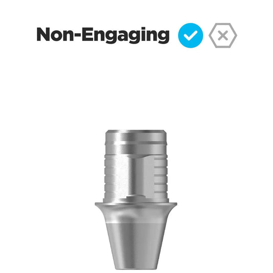 TruBase GH1 H3.5 Compatible with NobelActive NP - Non-Engaging - Dental Valution - Sydney Dental Lab