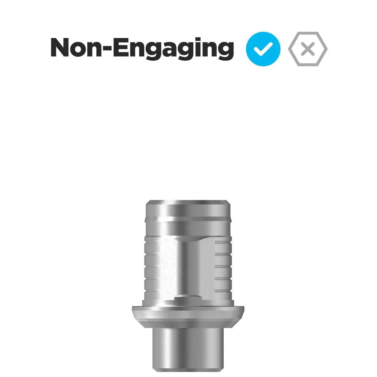 TruBase GH1 H3.5 Compatible with Zimmer TSV 3.5 - Non-Engaging - Dental Valution - Sydney Dental Lab