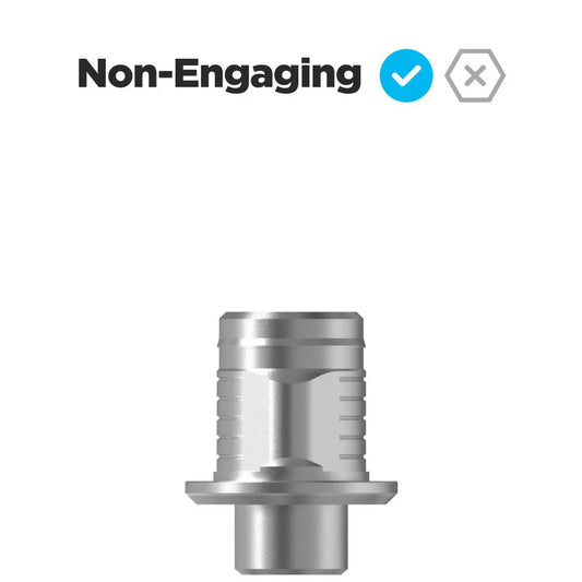 TruBase GH1 H3.5 Compatible with Zimmer TSV 4.5 - Non-Engaging - Dental Valution - Sydney Dental Lab