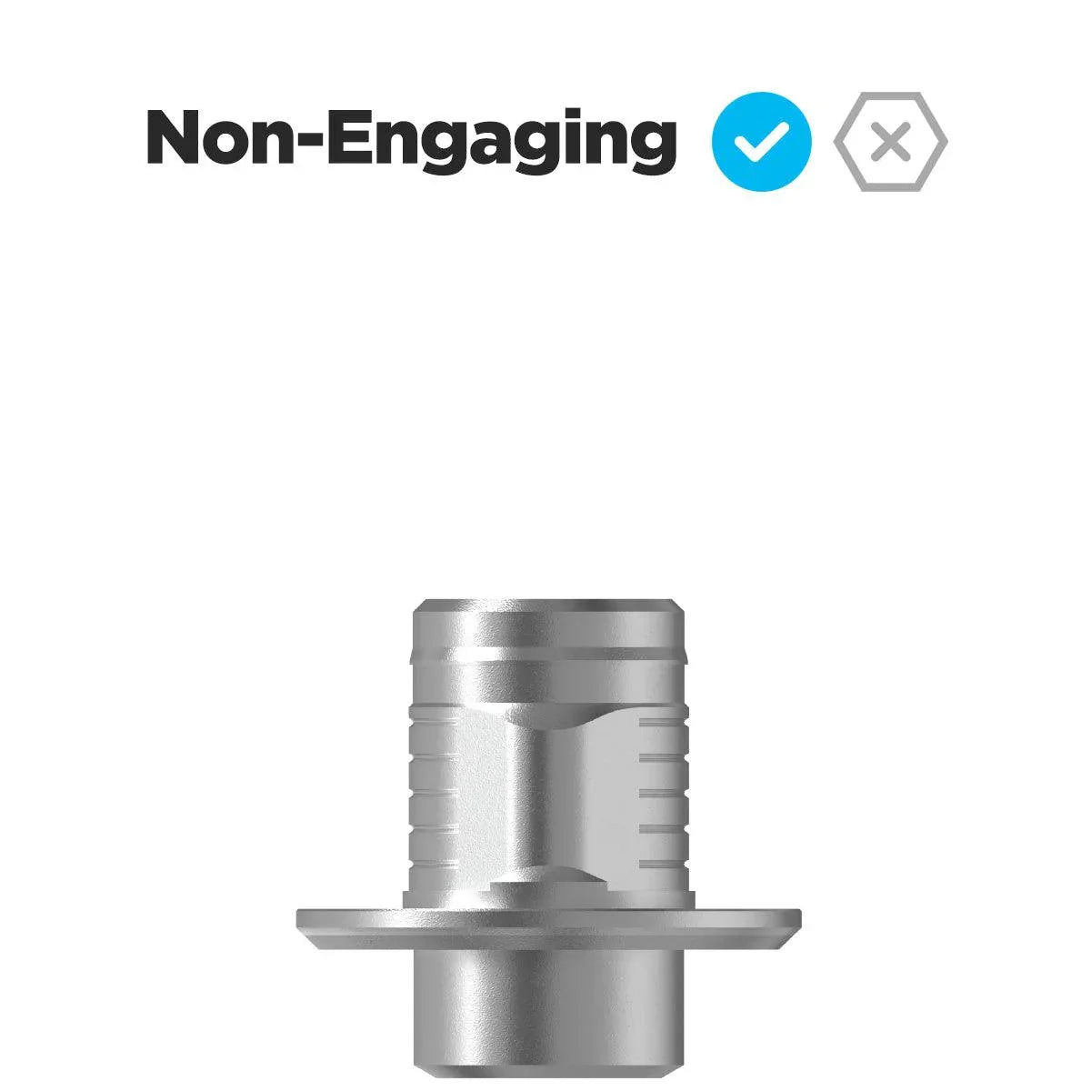 TruBase GH1 H3.5 Compatible with Zimmer TSV 5.7 - Non-Engaging - Dental Valution - Sydney Dental Lab
