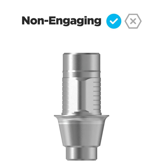 TruBase GH1 H5.5 Compatible with Astra Tech OsseoSpeed EV 4.8 - Non-Engaging - Dental Valution - Sydney Dental Lab