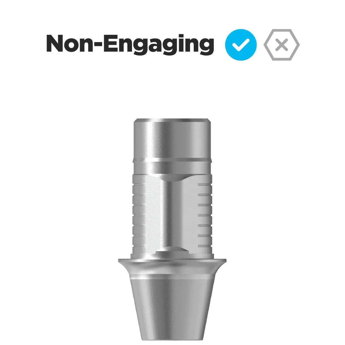 TruBase GH1 H5.5 Compatible with DIO UF (II) Submerged Regular - Non-Engaging - Dental Valution - Sydney Dental Lab