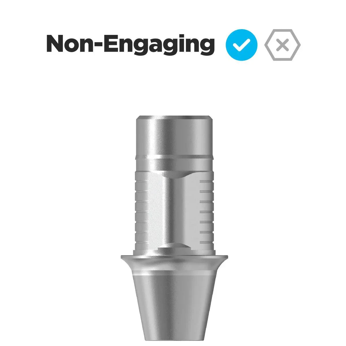 TruBase GH1 H5.5 Compatible with Dentium SuperLine - Non-Engaging - Dental Valution - Sydney Dental Lab