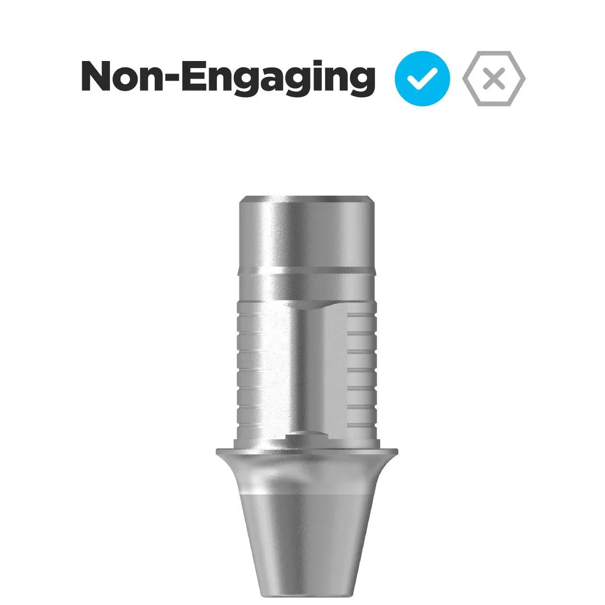 TruBase GH1 H5.5 Compatible with NobelActive NP - Non-Engaging - Dental Valution - Sydney Dental Lab