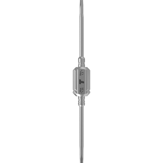 Tru 2-way driver Hex 0.9 - Hex 1.25 - Dental Valution